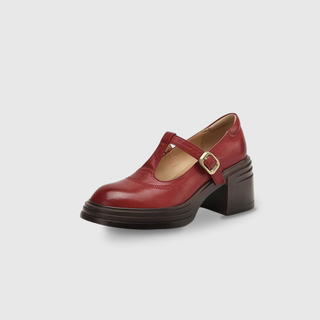 Oliwia | Ortopedyczne czółenka z grubą podeszwą