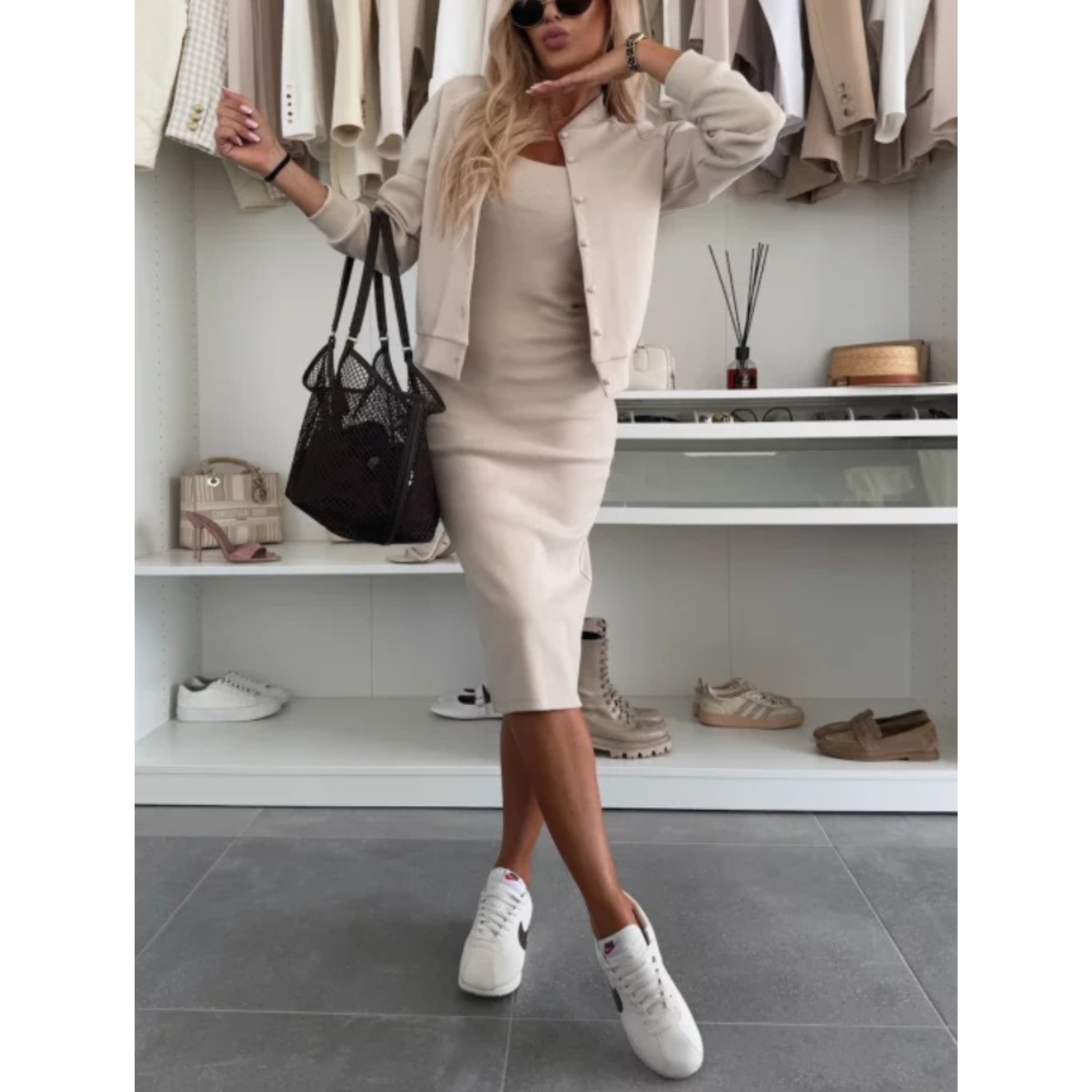 Jaimy | Zestaw 2 w 1 – marynarka i sukienka