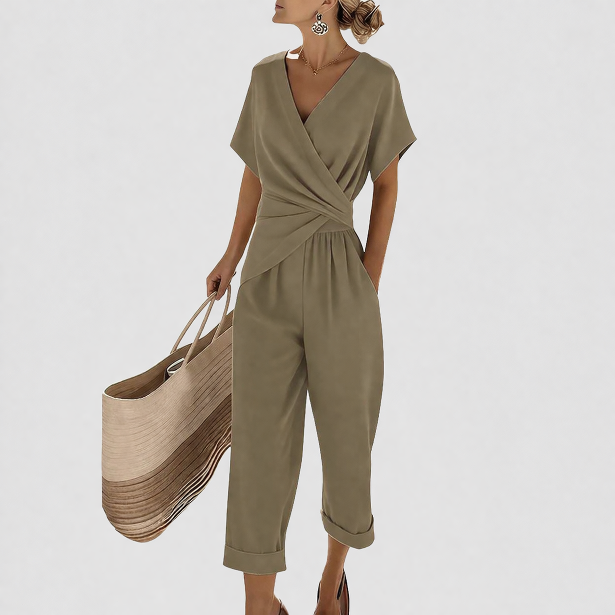 Viora | Miękki, podkreślający sylwetkę zestaw