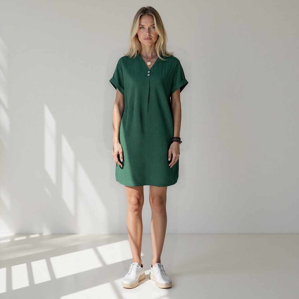 Elegancka wiosenna sukienka