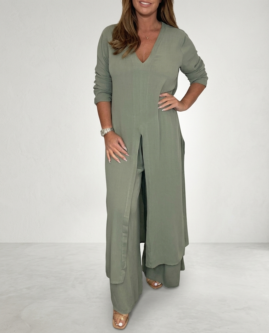 Capea | Lekki zestaw dwuczęściowy na wiosnę