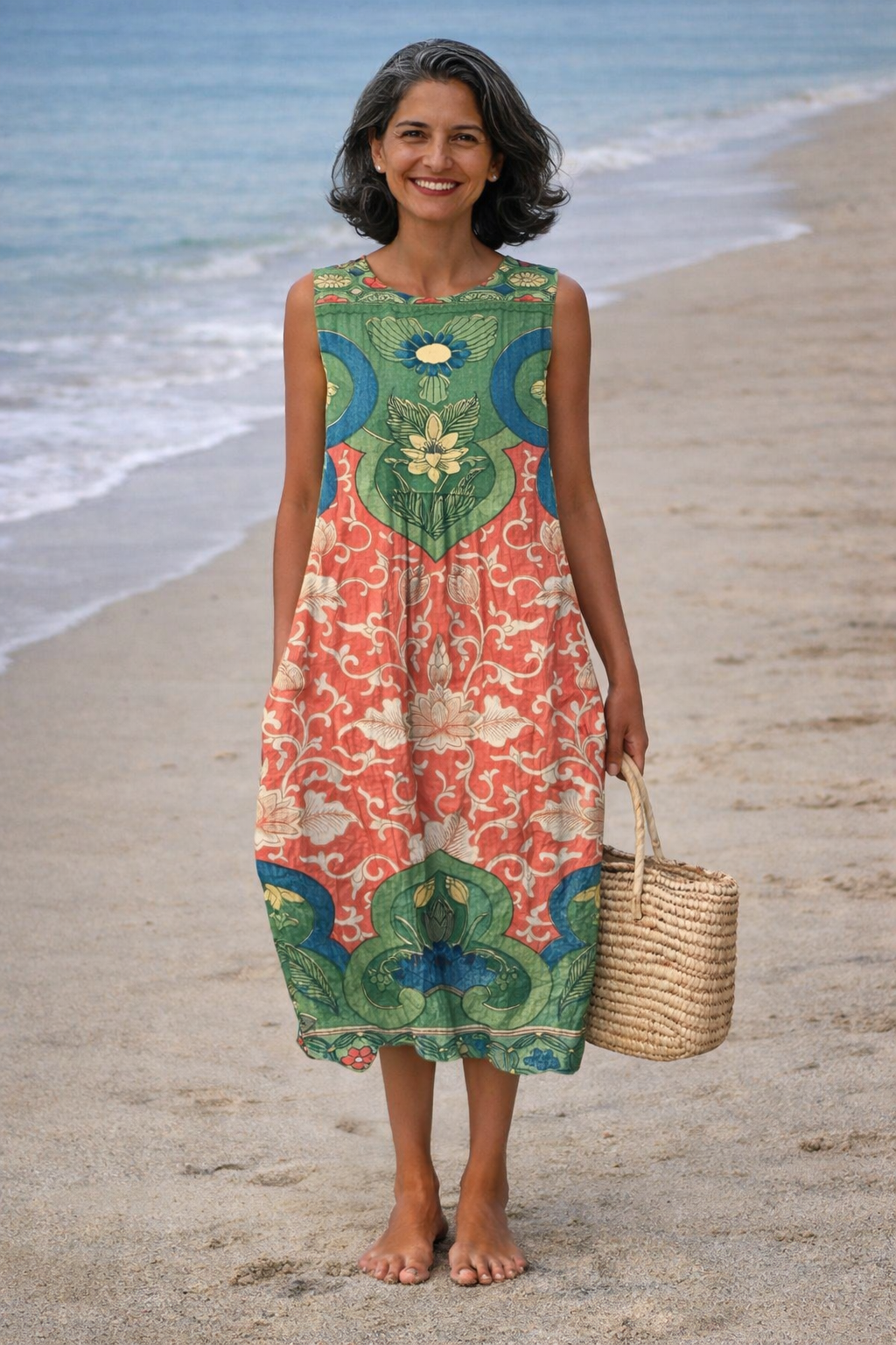 Vera | Sukienka midi w stylu boho