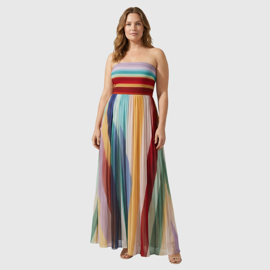 Jule Elegancka długa sukienka