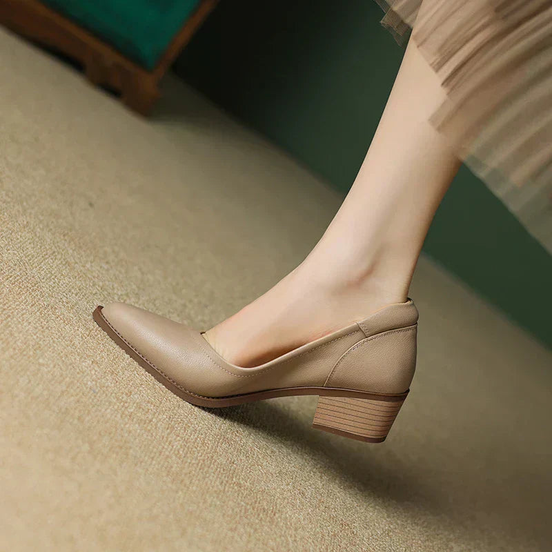 Zofia | Buty ortopedyczne na średnim obcasie