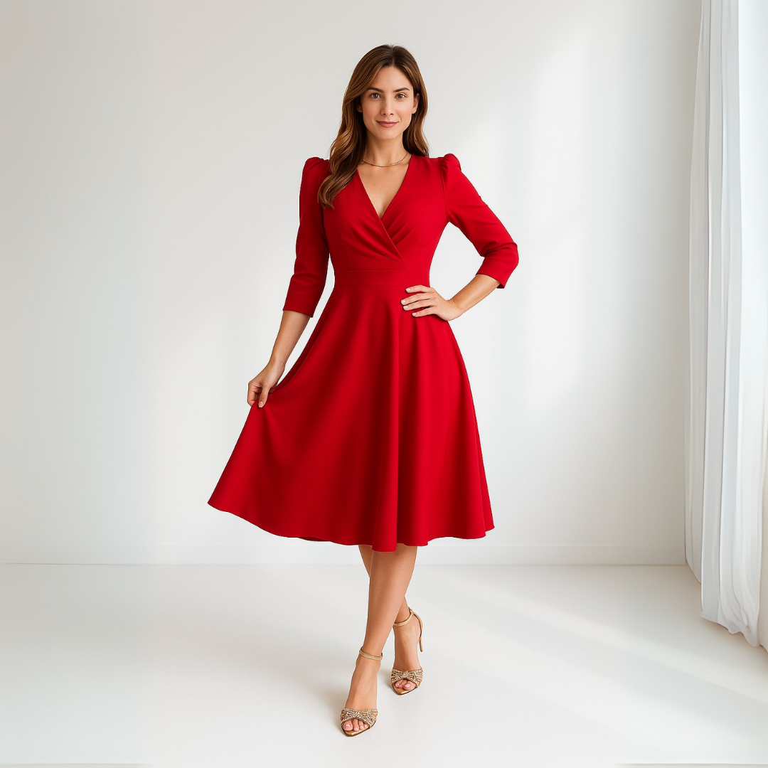 Sukienka midi Vivienne