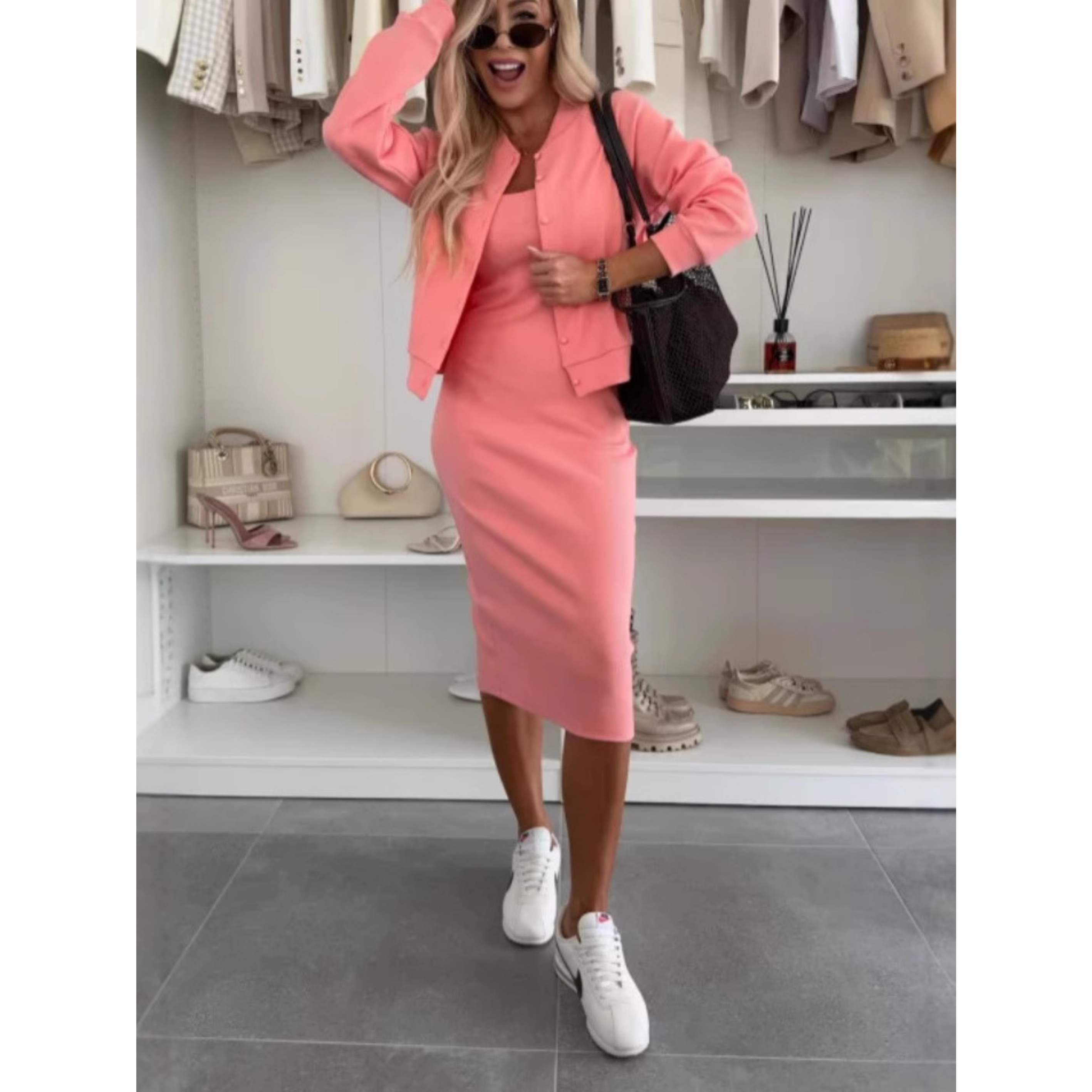 Jaimy | Zestaw 2 w 1 – marynarka i sukienka