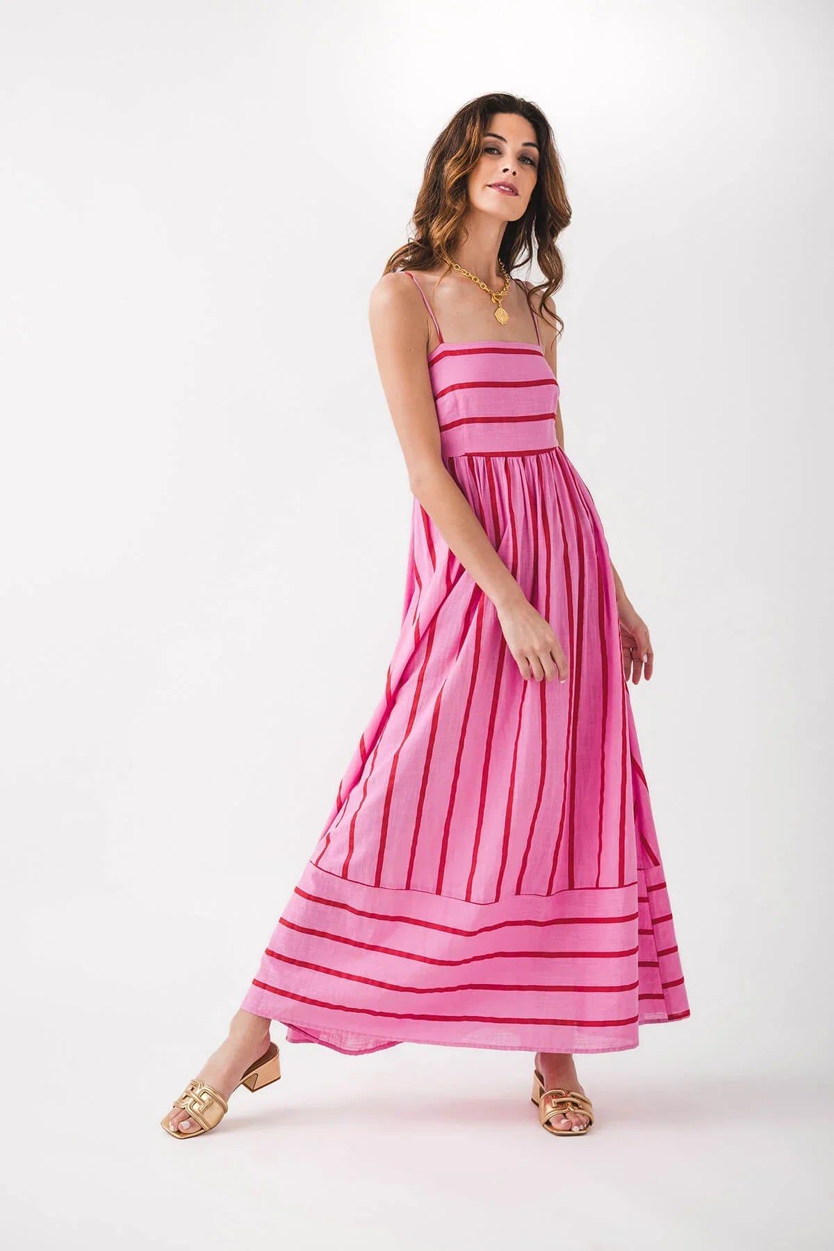 Sukienka maxi w paski Lynsey