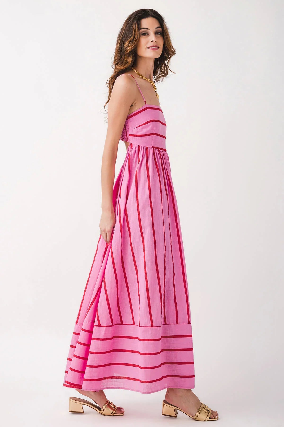 Sukienka maxi w paski Lynsey