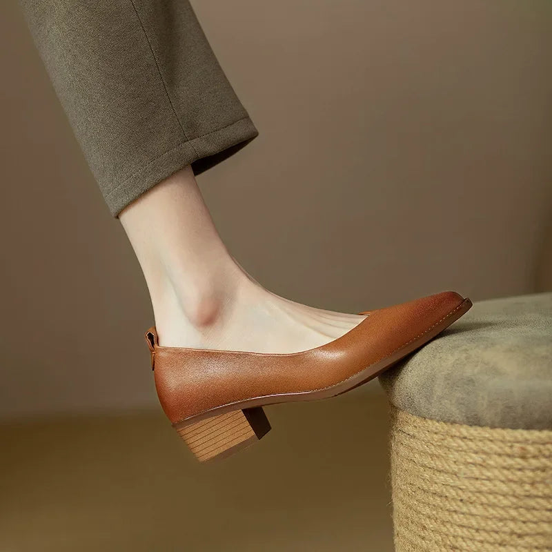 Cecylia | Klasyczne czółenka ortopedyczne