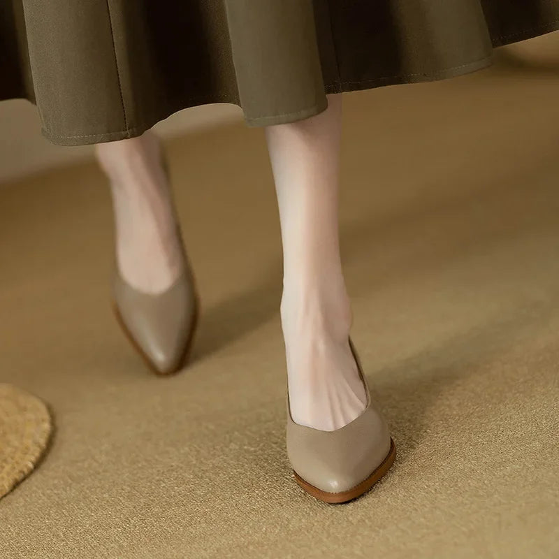 Cecylia | Klasyczne czółenka ortopedyczne